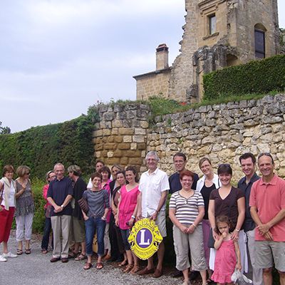 Visite du château de Magrin
